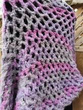 Load image into Gallery viewer, Hygge Soft Cocoon Shrug in Lilac and Grey
