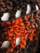 Load image into Gallery viewer, Chunky Burnt Orange Infinity Scarf
