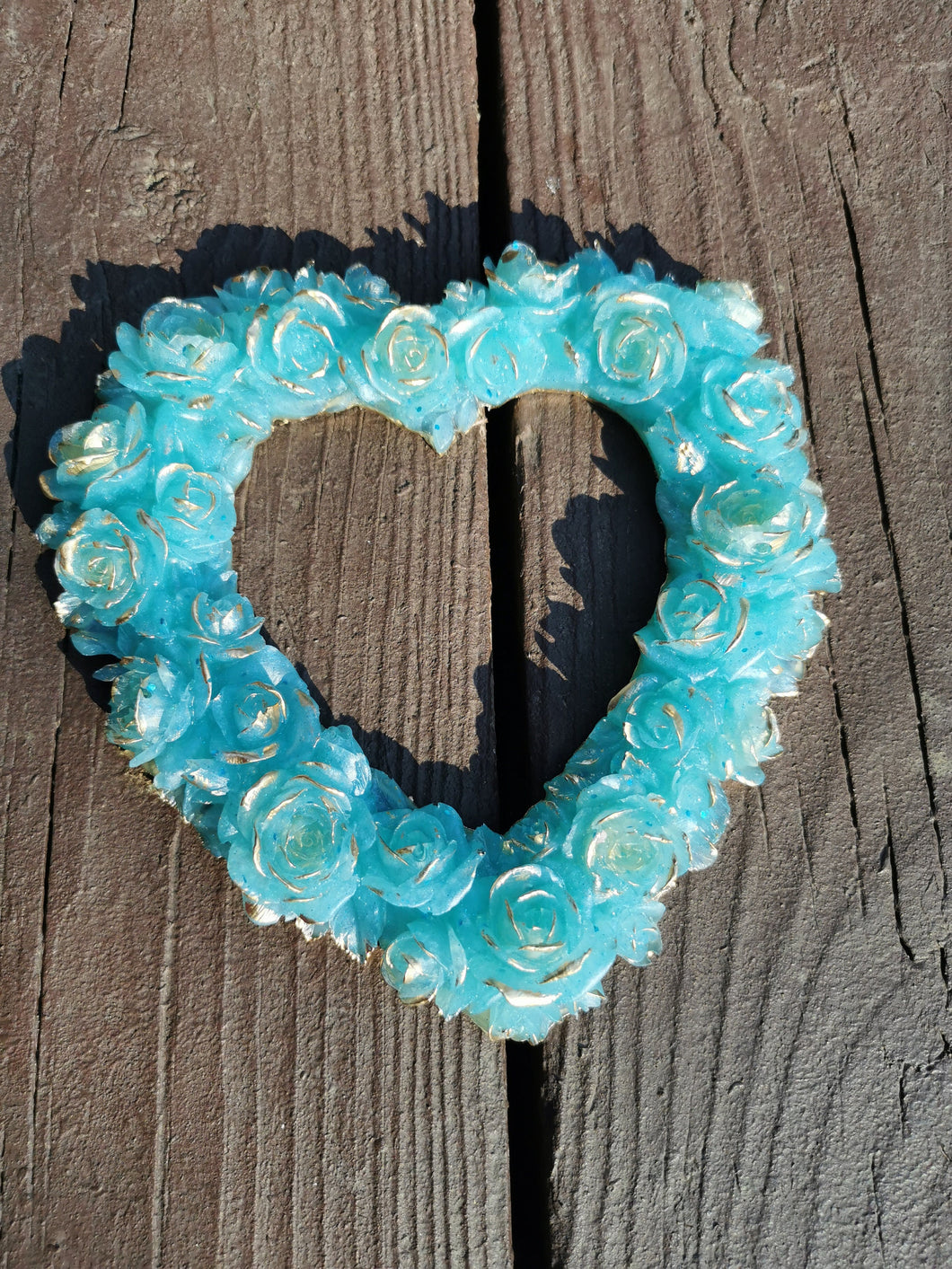 Large Rose Heart Wreath,  Heart Shaped Rose Decoration, Heart in Roses Decoration