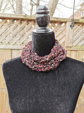 Load image into Gallery viewer, Rainbow Scarf, Travel scarf, Infinity scarf, all Season Accessory
