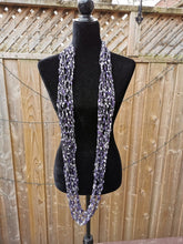 Load image into Gallery viewer, Purple Scarf, Infinity Scarf, Travel Scarf, all season Accessory
