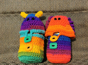 2 - Monster Drink Holder, Cup Holder, Tall Can Cozy, Insulator, Twin Gift, BFF Gift