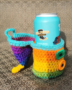 2 - Monster Drink Holder, Cup Holder, Tall Can Cozy, Insulator, Twin Gift, BFF Gift