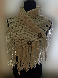 Heart Hat with Matching Cowl Set, Adult Love Hat and Scarf, Handmade Hat & Cowl Set