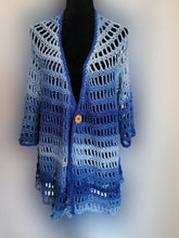Load image into Gallery viewer, Blue Ombre Cardigan
