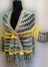 Load image into Gallery viewer, Green, Lime Green Ombre Cardigan
