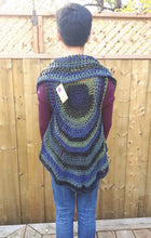 Load image into Gallery viewer, Crochet Boho-Chic Circular Vest
