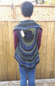 Crochet Boho-Chic Circular Vest