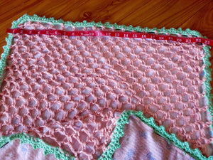 Bamboo and Flannel Baby Blanket - Claudia's Crochet